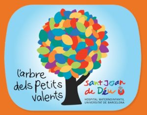 Arbol de colores de los pequeños valientes de St Joan de Déu